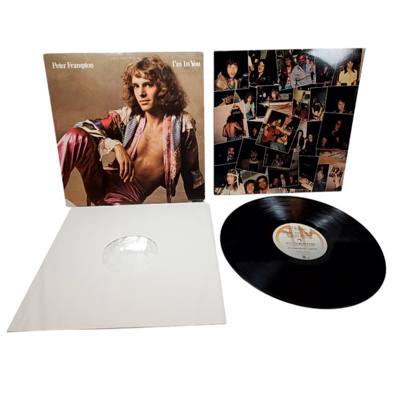 Lot of 3 A&M Vinyl Records Peter Frampton Chris de Burgh 12" 33 rpm Vintage - Picture 10 of 16